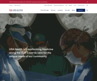 Usahealthsystem.com(USA Health) Screenshot