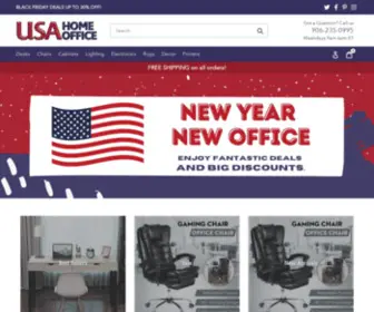 Usahomeoffice.com(USA Home Office) Screenshot