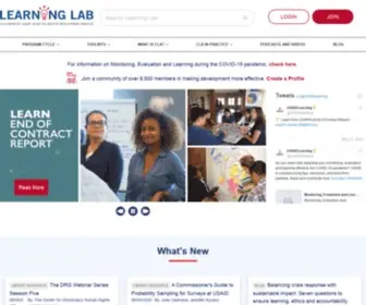 Usaidlearninglab.org(USAID Learning Lab) Screenshot