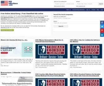 Usainbusiness.com(Free classifieds ads online to sell your items) Screenshot