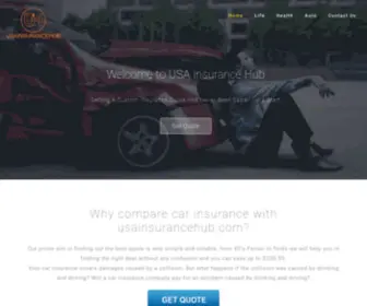 Usainsurancehub.com(You deserve the best insurance policy at the lowest rate possible) Screenshot