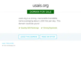 Usais.org(USA) Screenshot