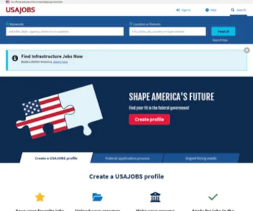 The Federal Government's official employment site