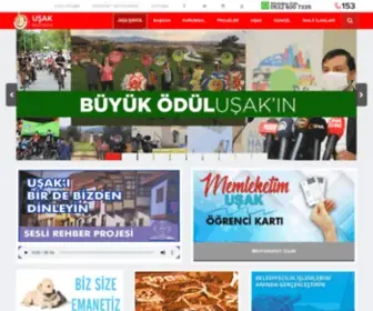 Usak.bel.tr(T.C. Uşak Belediye Başkanlığı) Screenshot