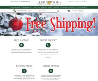 Usakilts.com(USA Kilts) Screenshot