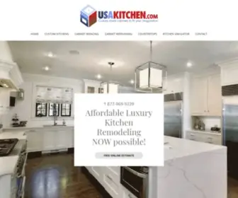 Usakitchen.com(USAKITCHEN Kitchens Cabinets West Palm Beach FL) Screenshot