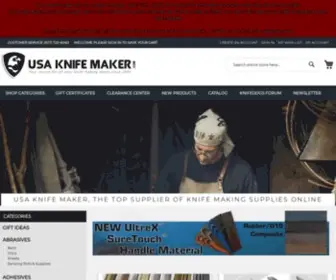 Usaknifemaker.com(Knife Making Supplies) Screenshot