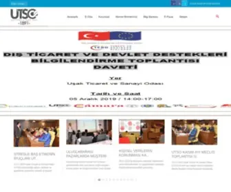 Usaktso.org.tr(Ak Ticaret ve Sanayi Odas) Screenshot