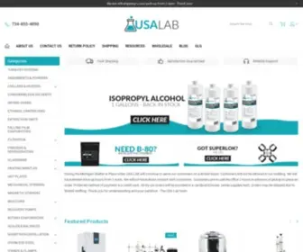 Usalab.com(High-Quality Lab and Extraction Instruments) Screenshot