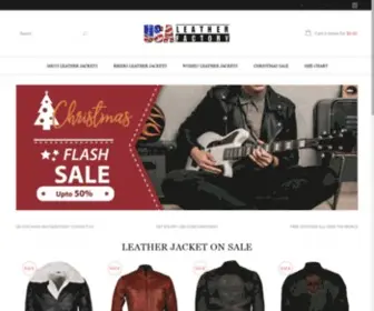 Usaleatherfactory.com(Leather Jacket USA) Screenshot