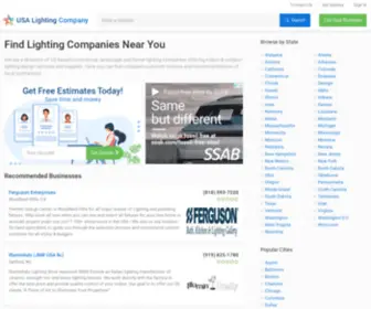 Usalightingcompany.com(Usalightingcompany) Screenshot