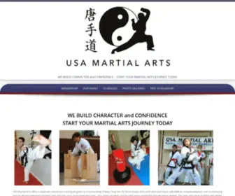Usamartialartsct.com(START YOUR MARTIAL ARTS JOURNEY TODAY) Screenshot