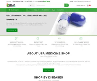 Usamedicineshop.com(Our USA medicine shop) Screenshot