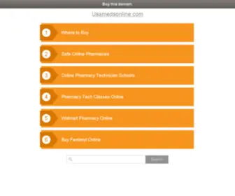 Usamedsonline.com(Usamedsonline) Screenshot