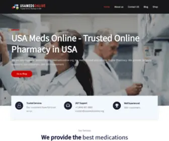 Usamedsonline.org(USA MEDS ONLINE) Screenshot