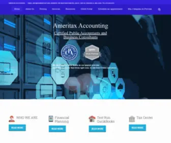 Usameritax.com(Baltimore CPA Tax Preparation) Screenshot