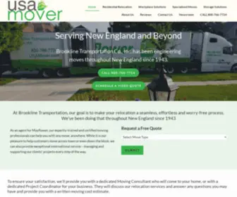 Usamover.com(Household, Commercial and International Movers) Screenshot