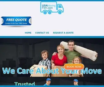 Usamovingfirm.com(Usa Moving Firm US United States & Packing Materials United States) Screenshot