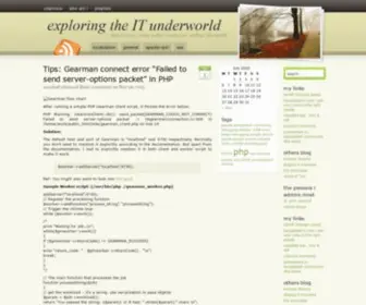 Usamurai.com(Exploring the IT Underworld) Screenshot