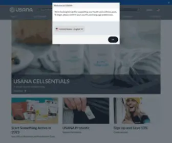 Usana.com(USANA Health Sciences) Screenshot