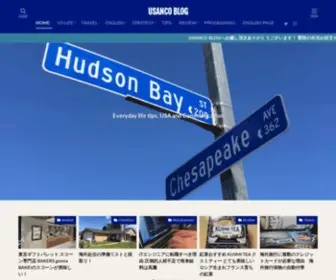 Usanco.com(海外視点) Screenshot