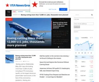Usanewsgroup.com(News and Information) Screenshot
