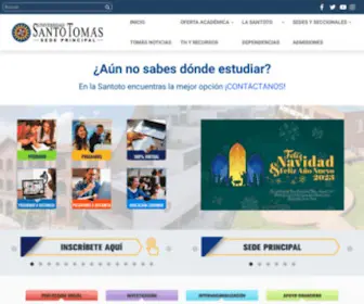 Usantotomas.edu.co(Universidad Santo Tomás) Screenshot