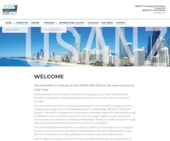 Usanz2021.com(USANZ) Screenshot