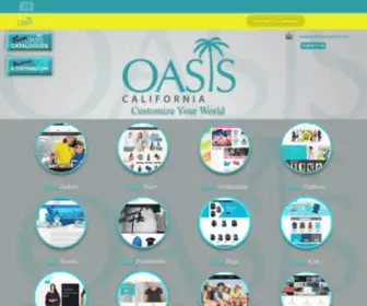 Usaoasisclothes.online(Oasis Apparel Of Company) Screenshot