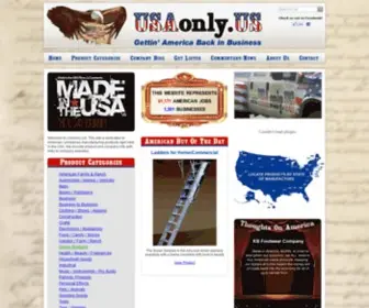 Usaonly.us(American Made Products) Screenshot