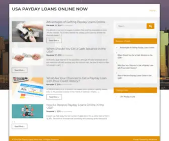 Usapaydayloansonlinenow.com(安全检测) Screenshot