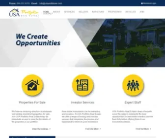Usaportfoliore.com(USA Portfolio Real Estate) Screenshot