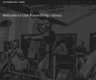 Usapowerlifting-Illinois.com(Illinois) Screenshot