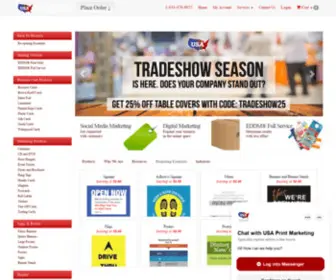 Usaprintmarketing.com(USA Print Marketing) Screenshot