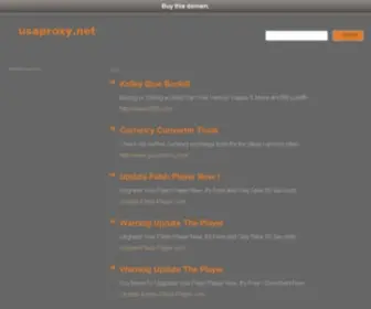 Usaproxy.net(USA Proxy) Screenshot