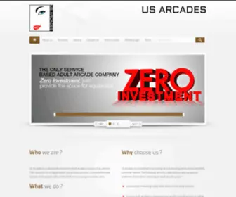 Usarcades.com(US Arcades) Screenshot