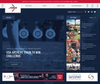 Usarchery.org(USA Archery) Screenshot