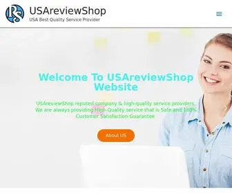 Usareviewshop.com(USA Best Quality Service Provider) Screenshot