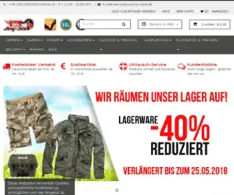 Usarmy-Shop.de(Armee-Shop ARMY-SHOP ARMEEBEKLEIDUNG US-SHOP ARMY SHOP Militärbekleidung Military-Shop ALPHA INDUSTRIES) Screenshot