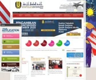 Usas.edu.my(Universiti Sultan Azlan Shah) Screenshot