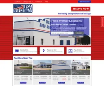 Usaself-Storage.com(Self Storage Units) Screenshot