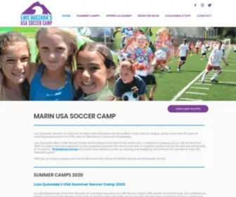 Usasoccercamp.org(Marin USA Soccer Camp) Screenshot