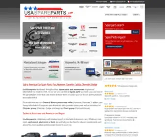 Usaspareparts.com(Spare Parts and Accessories for American Vehicles) Screenshot