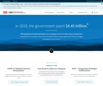 Usaspending.gov(Usaspending) Screenshot
