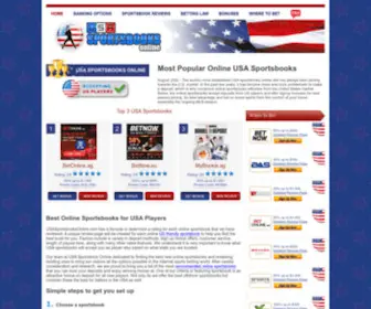 Usasportsbooksonline.com Screenshot