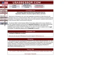 Usassessor.com(USAssessor :: Home) Screenshot