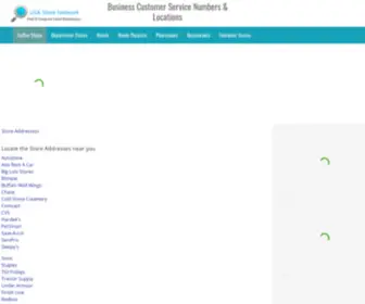 Usastorenetwork.com(Business Locations) Screenshot