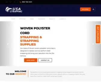 Usastrap.com(Today's Strapping Products and Accessories) Screenshot