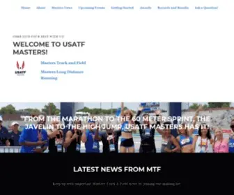 Usatfmasters.org(USATF Masters) Screenshot