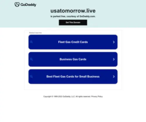 Usatomorrow.live(USA Tomorrow) Screenshot
